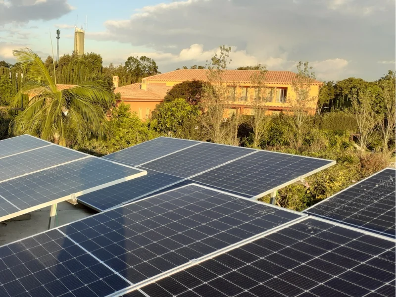 Painéis de energia solar